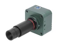 Spacnana Fotocamera per Microscopio Elettronico, Oculare Digitale USB 3.0 da 8 MP, Risoluzione 4K per Microscopi Biologici