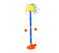 Spacnana Giocattolo con Irrigatore D'acqua con Faccina Sorridente e 8 Tubi | Plastica ABS, Irrigazione del Prato per Bambini e Animali Domestici, Si Collega Al Tubo da Giardino con Adattatore