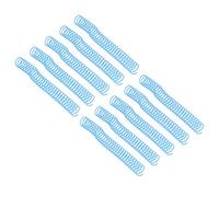 Spacnana Gioco di Giunzione a Spirale in Plastica Premium, Pettine Spinale di Grande capacità di 10 STC, per Uffici, Aule, Biblioteca (BLUE)
