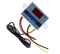 Spacnana Interruttore Termostato Regolatore Digitale della Temperatura con Sonda Sensore DC 12V 120W Display Digitale da 14 a 230 Fahrenheit per Armadietto di Incubazione Raffreddamento Aria