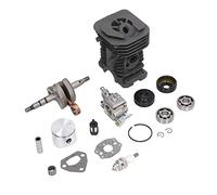 Spacnana Kit Cilindro e Pistone, Set di Ricambio per la Revisione del Motore con Cuscinetti del Carburatore e Paraoli per la Riparazione del Motore della Motosega.