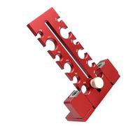 Spacnana Kit di Maschere per la Creazione di Tasselli, Utensile in Lega di Alluminio, Taglierina per Aste Tonde Regolabile per la Realizzazione di Tasselli 7 Mm-18 Mm in Progetti di Lavorazione del