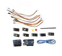 Spacnana Kit di Programmazione Grafica, Kit di Programmazione Grafica di Sviluppo Set di Apprendimento Fai -da -da -Te con Modulo Audio Luminoso per, Computer Singoli