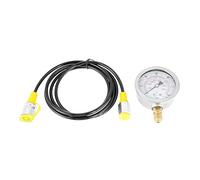Spacnana Kit di Prova del Tubo Flessibile Idraulico *2-BSP1/4 + 0~600BAR 8500PSI Per la Pressione di Prova nel Idraulico