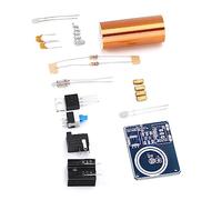 Spacnana Kit Divertente per la Scienza, Kit Mini Bobina per Strumento di Apprendimento dell'elettromagnetismo, Modulo PCB e Rame per la Trasmissione di Potenza Didattica Fai-da-te