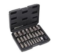 Spacnana Kit Estrattore Bulloni 26 Pezzi, Acciaio Ad Alto Tenore di Carbonio, Design Semplice per Rimuovere Bulloni Spelati, Perfetto per Meccanici e Appassionati di Fai da Te