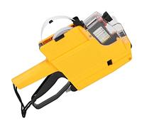 Spacnana Kit Pistola Prezzatrice, Pistola per Cartellini Prezzo a 10 Cifre, 2 Linee, con Etichette Adesive e Rotoli di Inchiostro per Negozio Al Dettaglio di Uffici, Rosso Giallo Blu