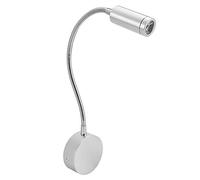 Spacnana Luce Notturna Flessibile a 360 Gradi Lampada Lettura Regolabile Lampada a Parete a Led con Luce Bianca Calda per la Scrivania da Letto Montata