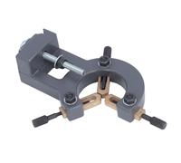 Spacnana Lunetta Fissa per Mini Tornio, Struttura in Metallo, Supporto Stabile per la Lavorazione di Precisione di Pezzi Lunghi, Compatibile con Vari Mini Torni