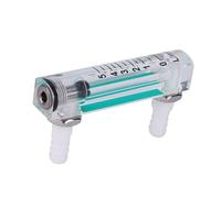 Spacnana Misuratore di Flussi di Gas, Pannello Trasparente Acrilico con Galleggiante Facile Lettura, Misurando L'ossigeno di Anidride Carbonica Azoto Azoto Flusso di Idrogeno 1-5 LPM