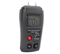 Spacnana Misuratore di umidità, Igrometro Portatile per Legno e Tronchi, Materiale ABS con Precisione 0,1%, Misurazione dell'umidità 0-99,9% per Legna da Ardere