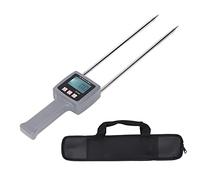 Spacnana Misurazione dell'umidità di Fieno, Tester di umidità Portatile Display Digitale con Compensazione dell'umidità della Temperatura, per L' di Pascolo Leymus Chinensis Animal