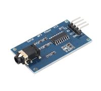 Spacnana Modulo Lettore MP3 con Controllo della Porta Seriale UART, Volume | Supporta File MP3/WAV, Presa per Scheda di Memoria, Alimentazione 3,2-5,2 V CC, Compatibile con LEONARDO e DUE