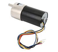 Spacnana Motore in Miniatura a Spazzole DC, 12V Bassa Velocità per Micro | Bobina in rame , interamente in metallo, protezione da corrente di sovraccarico, per utensili CNC, strumenti di misura,