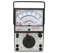 Spacnana Multimetro Multifunzione MF47B, Plastica Tecnica, Protezione da Sovratensione, Circuito Stampato Placcato Oro, Uso Domestico e di Laboratorio