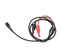 Spacnana P1204 Cavo da Spina Maschio BNC a Spina a Banana di Sicurezza con Caratteristiche Protettive, Lunghezza 100 Cm, per Apparecchiature di Test dell'oscilloscopio e Progetti Elettronici