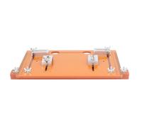 Spacnana Piastra Base per Macchina da Taglio, Piastra Base per Binario di Guida per Circolare in PP, 20 X 28 Cm con Distanza Dal Bordo di 2 Cm, Guida per attività di Taglio della Lavorazione del