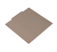 Spacnana Piastra di Costruzione PEY PEI 310x310mm Piastra in Acciaio per Molle per Stampante 3D con Motivo a Stella, Rivestimento PEI Strutturato su Entrambi i Lati Migliore Adesione, Compatibile