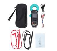 Spacnana Pinza Amperometrica, Multimetro a Pinza Digitale Tester di Tensione TRMS 5999 Conteggi Misura Tensione CA CC Corrente Capacità Temperatura Diodo Continuità, con Schermo