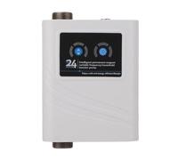 Spacnana Pompa Booster a Frequenza Variabile 120W, 42L/min, 28m di Prevalenza, con Controllo Intelligente della Pressione a 3 velocità e Funzionamento Silenzioso per Elettrodomestici (Spina europea)
