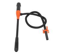 Spacnana Pompa di Sifone Elettrico a Batteria Pompa di Trasferimento del Carburante Portatile con Tubo di Scarica 38,18 Pollici per Benzina, Acqua