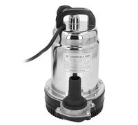 Spacnana Pompa Sommergibile CC 220 W, Alloggiamento in Acciaio Inossidabile, Flusso d'acqua Potente, Ideale per l'uso in Giardino e Laghetto