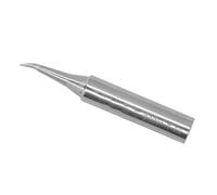 Spacnana Punta per Saldatura, Punta per Saldatore in Rame e Ossigeno, Strumento di Saldatura Durevole per Elettronica e Riparazioni Fini (Testa piegata)