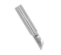 Spacnana Punta per Saldatura, Punta per Saldatore in Rame e Ossigeno, Strumento di Saldatura Durevole per Elettronica e Riparazioni Fini (Piccola testa di coltello)