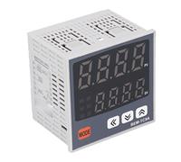 Spacnana Regolatore di Temperatura PID, Termostato Digitale per PC Doppia Uscita da 100 a 240 V CA, Display LED 96 X 96 Mm, modalità ON OFF e PID, Controllo da 33,8 a 212 ℉, per Apparecchiature di
