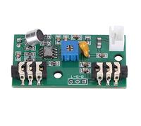 Spacnana Rinforzo Regolabile per il Modulo Amplificatore Microfono per Chat Vocale e Rinforzo, Uso Stereo/computer di Dimensioni Compatte