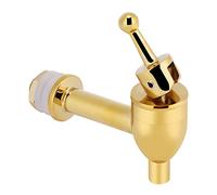 Spacnana Rubinetto in Rame per Botte di Birra da Vino, Rubinetto (Oro 12 | Solida Struttura in Rame e Lega di Zinco, Anticorrosione, per Dispenser di Bevande per la Casa o il Bar, Include