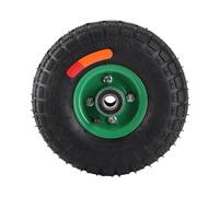 Spacnana Ruota del Carrello degli Strumenti 10,2 Pollici, Pneumatico in Gomma Gonfiabile per capacità di Carico 250 kg con Cuscinetto 2R 6204, per la Ruota Angolare Dell'utensile