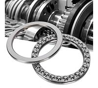 Spacnana S51117 Cuscinetto Assiale a Sfere, Cuscinetto a Sfere Piano in Acciaio a Direzione Singola, 85 Mm X 110 Mm Attrezzatura Industriale per la Manutenzione della Macchina