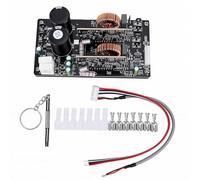Spacnana Scheda Amplificatore a Doppio Canale, Modulo Amplificatore di Potenza Digitale Stereo di Collegabile a Ponte 800 W con Protezioni da Cortocircuito a Bassa Tensione, per