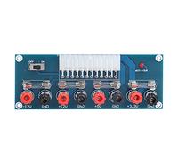 Spacnana Scheda di Alimentazione ATX, Modulo Laminato Ad Alta Coppia a 24 Pin per Alimentazione al Computer con Fusibile di Protezione in Uscita, 4 Uscite, Sostituzione del Fusibile 5A