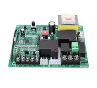 Spacnana Scheda di Controllo Apricancello Scorrevole, Kit Scheda Elettronica per Controller Porta Elettrica Rolling Code 433,92 MHz con 2 Telecomandi per Uso in Fabbrica di Cancelli (220V)