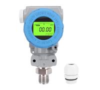 Spacnana Sensore di Pressione Digitale, Struttura a Doppia Camera 0-1MPa con Display LCD HD e 3 Pulsanti Operativi, Uscita 4-20 MA per la Misurazione di Gas Acqua e Olio Liquido