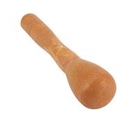 Spacnana Set di Mortaio e Pestello in Plastica, Spremiaglio, Macinino per, Tritatutto Manuale per Spezie, Ciotola con Pestello Ergonomico, per Pillole da e Farmacia (Colore del legno)