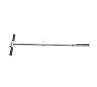 Spacnana Sonda per Campionatore di Terreno in Acciaio Inossidabile 1,5 Pollici 105 Cm, Pedale del Piede Espulsore dello Strumento di Campionamento per Giardino Prato
