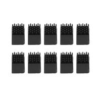 Spacnana Spazzola per Ugelli da 10 Pezzi, Detergente in Silicone Resistente Al Calore per Hotend Stampante 3D, con Supporto Adesivo, Adatto per Carbonio