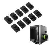 Spacnana Spazzola per Ugelli da 10 Pezzi, Detergente in Silicone Resistente Al Calore per Stampante 3D in Carbonio, con Adesivo Facile Installazione