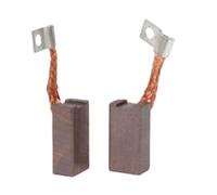Spacnana Spazzole di Carbone per Motori Elettrici, Grafite di Rame | Materiale in Grafite di Rame, Resistente All'usura Ammortizzante, per Motorino di Avviamento del Carrello Elevatore,