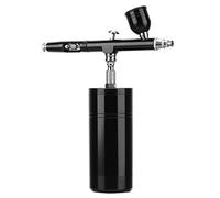 Spacnana Spray per Aerografo, Set Aerografo Portatile Senza Fili, Efficiente Lega di Alluminio per Pittura Fai-da-te con Varie Applicazioni