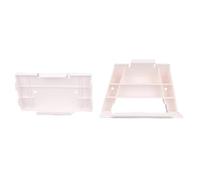 Spacnana Staffa per Router e Alimentatore, Supporto per Montaggio a Parete in Plastica ABS, Design Salvaspazio, Adatto per Router e Alimentatori di Terza Generazione e V3 a Casa o in Ufficio