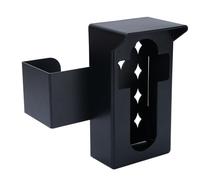 Spacnana Supporto per Campanello Video Antifurto, ABS Robusto e Acciaio Inossidabile, Staffa per Campanello Video Punchless Facile da Installare per Porte con Apertura Verso l'interno