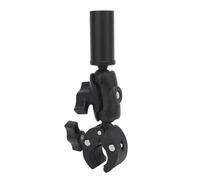 Spacnana Supporto per Morsetto in Lega di Alluminio, Supporto per Antenna Regolabile a 360° con Adattatore per Tubo per Antenna Mini Dish, per Asta per Auto, , Scala, Barra Trasversale