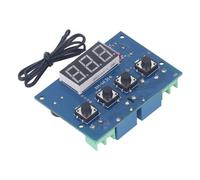 Spacnana Termostato Elettronico Controller PCB Scheda di Controllo Digitale della Temperatura 12V 2 Uscite relè da 58 a 230F Sensore NTC10K con Controllo della velocità per Incubatrice Serra Acquario