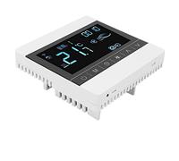 Spacnana Termostato Regolatore di Temperatura LCD Interruttore Pannello Fan Coil AC 220 V, Sensore ABS PC, Controllo ± 1 ° F, Intervallo da 41 ° F a 95 ° F, per Sistemi di Riscaldamento dell'aria