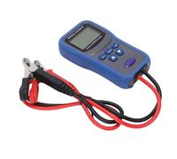 Spacnana Tester Batteria Auto 100-2000 CCA Alternatore Tester Avvia Analizzatore Digitale per la Barca per Moto Marittimi con Resistenza di Tensione LCD Test di capacità CCA AH CCA