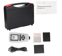 Spacnana Tester di Spessore del Rivestimento Digitale, Misuratore di Verniciatura del Display LCD, 80 Memoria Letture, per Trasmissione dei Dati, Impostazione della Sveglia, Calibrazione